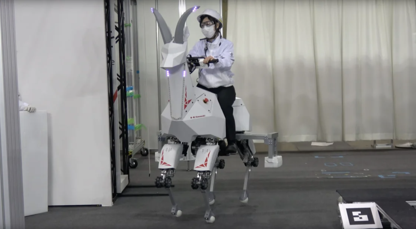 Quadrupedal Robotic Goat Fascinates/Horrifies in Equal Measure